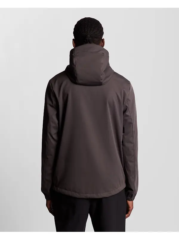 Lyle & Scott Men's Sports Windbreaker Full Zip Jacket - Granite Image 5
