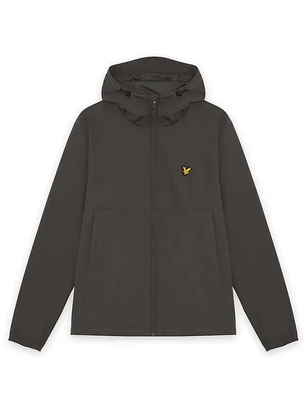 Lyle & Scott Men's Sports Windbreaker Full Zip Jacket - Granite Image 1