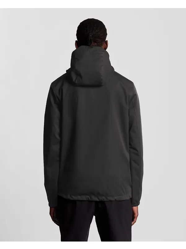 Lyle & Scott Men's Sports Windbreaker Full Zip Jacket - Jet Black Image 5