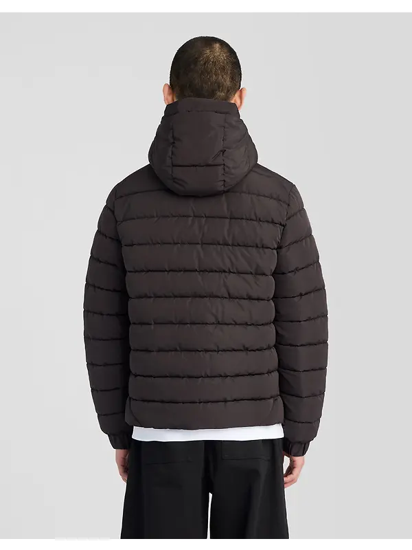 Lyle & Scott Men's Hooded Quilted Jacket - Jet Black Image 5