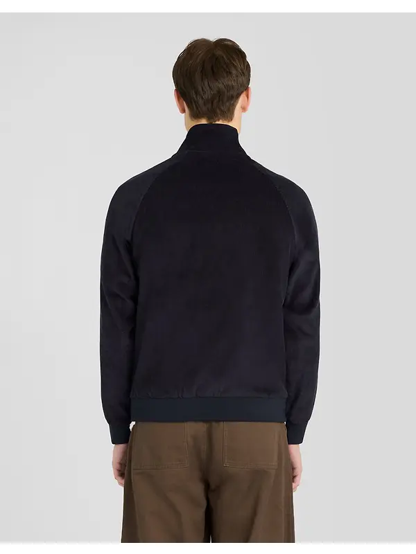 Lyle & Scott Men's Corduroy Harrington Jacket - Dark Navy Image 5