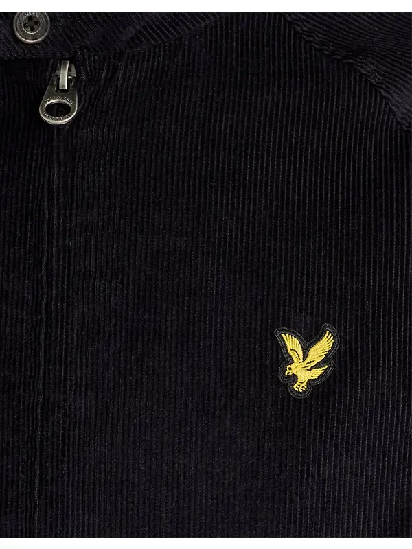 Lyle & Scott Men's Corduroy Harrington Jacket - Dark Navy Image 6