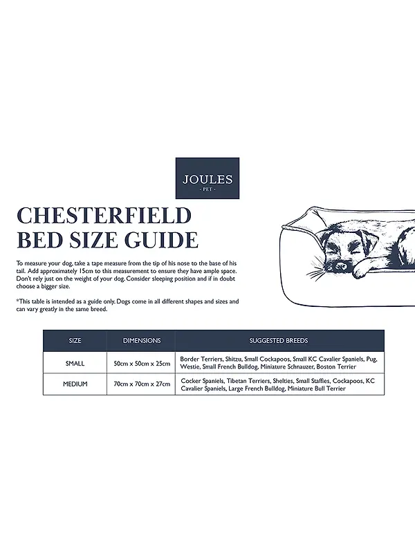 Joules Chesterfield Pet Bed - Grey Image 11
