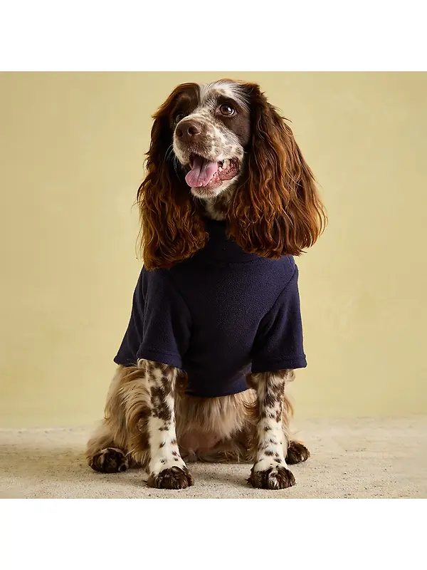 Joules Dog Fleece - Navy Image 8