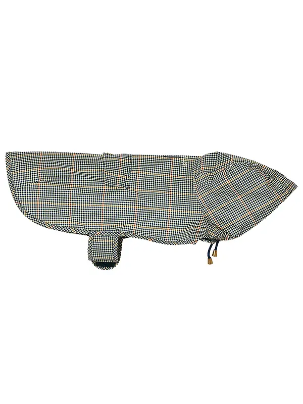 Joules Packaway Dog Jacket - Henson Check Image 1