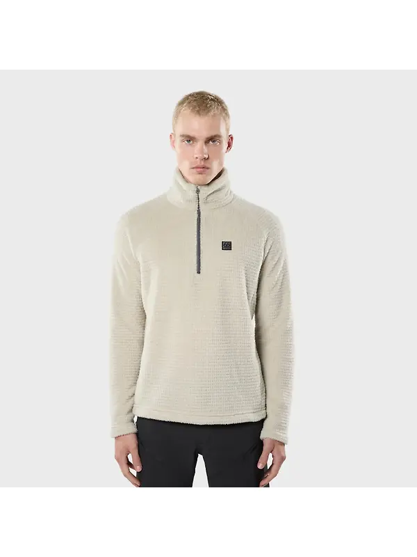 66°North Men's Hrannar Zipneck Fleece - Dark Stone Image 2