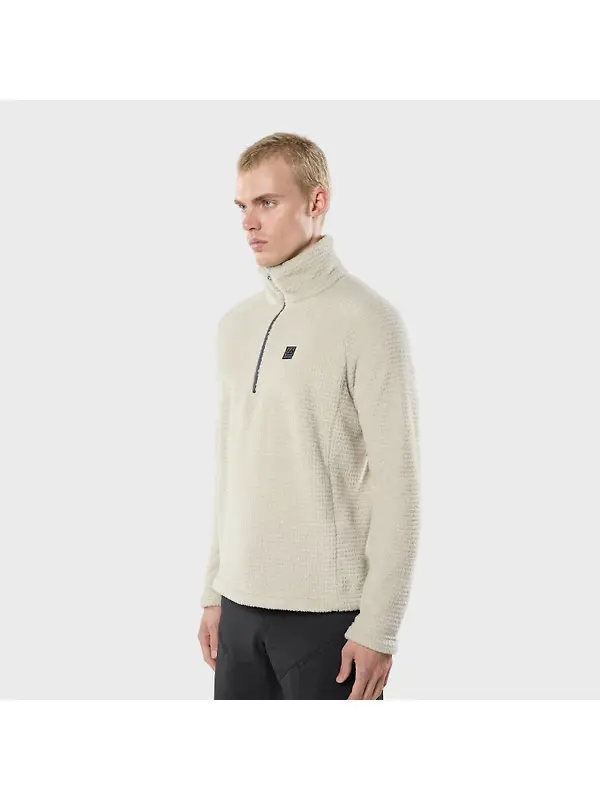 66°North Men's Hrannar Zipneck Fleece - Dark Stone Image 4