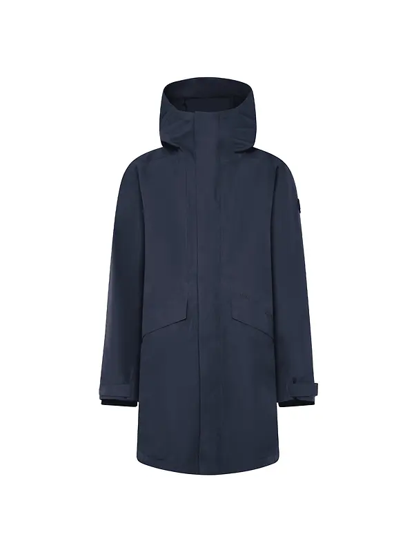 Didriksons Men's Kenny Waterproof Parka  - Dark Night Blue Image 1