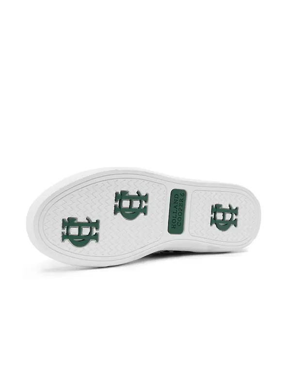 Holland Cooper Women's Knightsbridge Court Trainers - White Image 6