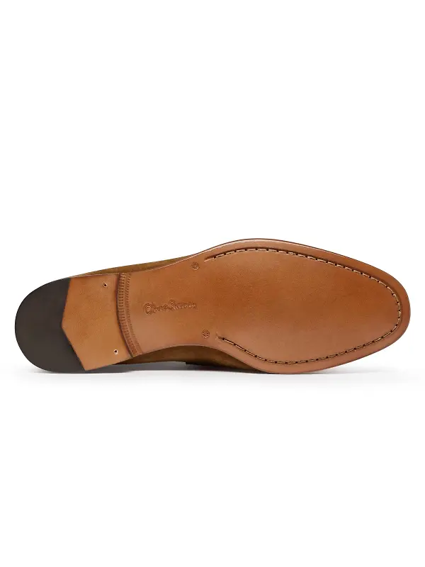 Oliver Sweeney Men's Keyworth Calf Suede Penny Loafers - Whiskey Image 4