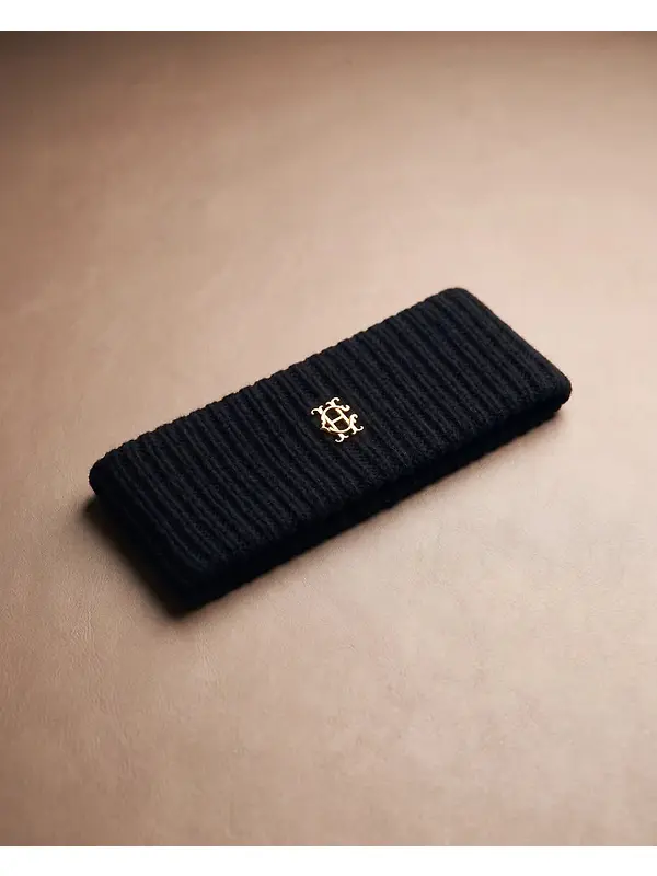Holland Cooper Women's Knitted Headband - Black Image 5