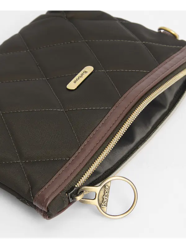 Barbour Women's Quilted Tote Bag - Olive Image 11