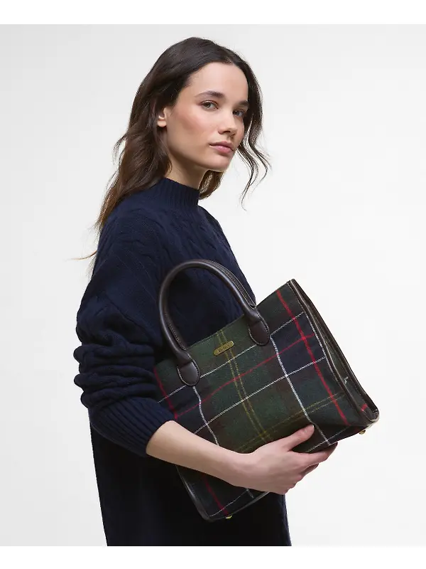 Barbour Women's Barrhill Tartan Tote Bag - Classic Tartan Image 2