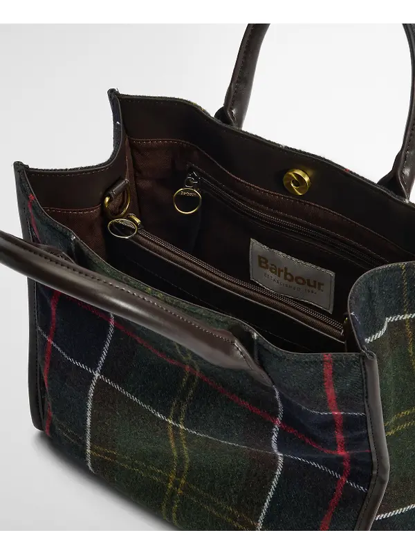 Barbour Women's Barrhill Tartan Tote Bag - Classic Tartan Image 7