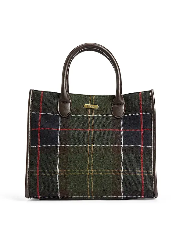 Barbour Women's Barrhill Tartan Tote Bag - Classic Tartan Image 1