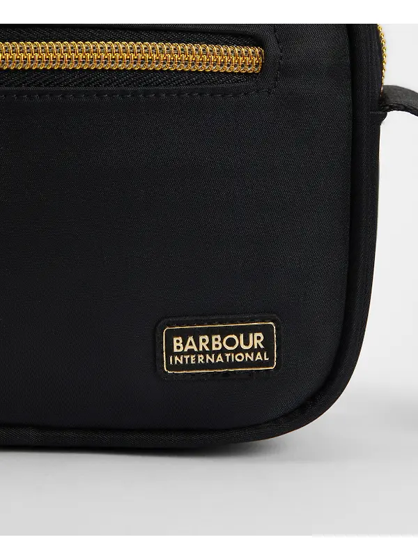 Barbour International Women's Qualify Micro Crossbody Bag - Black Image 8