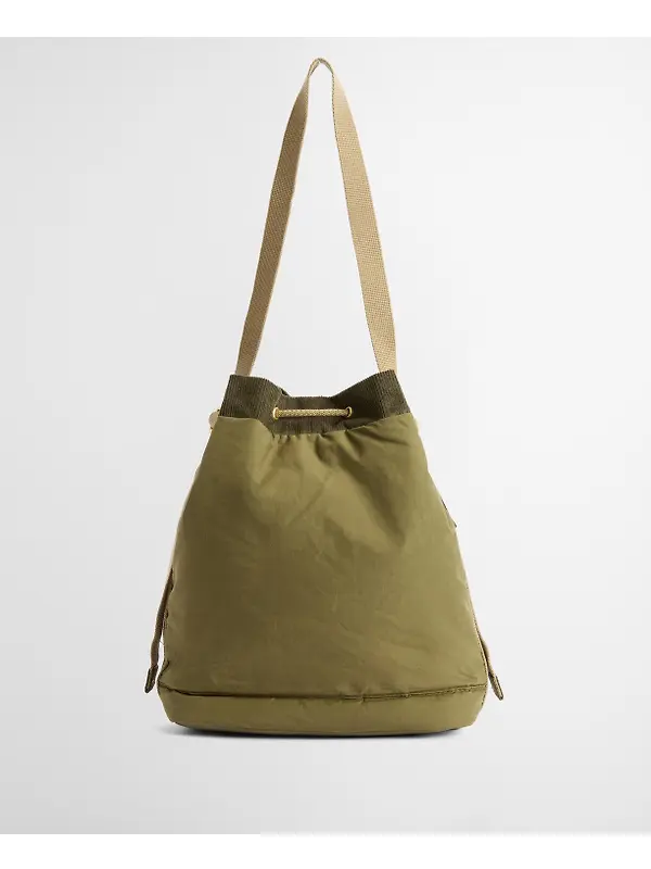 Barbour Women's Mia Drawstring Tote Bag - Dusky Green Image 5