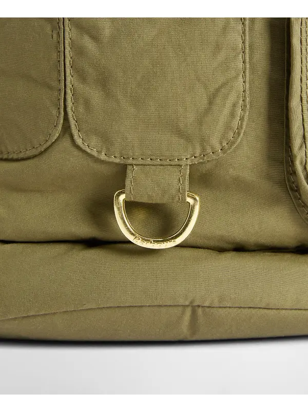 Barbour Women's Mia Drawstring Tote Bag - Dusky Green Image 8