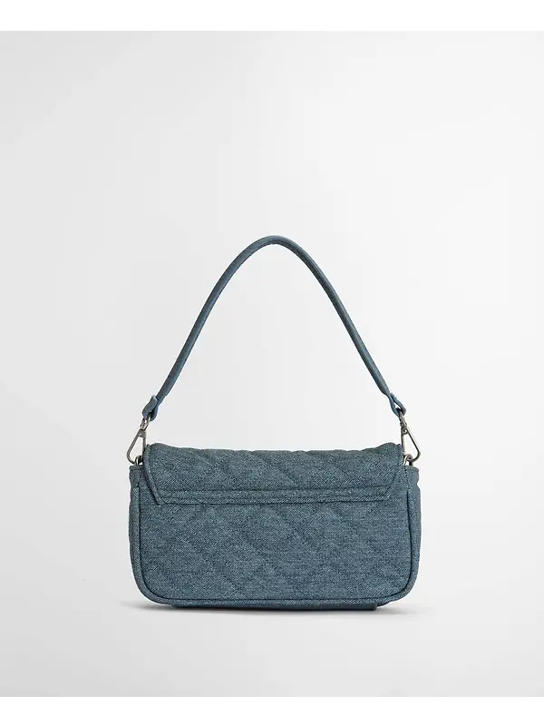 Barbour International Women's Denim Mini Soho Crossbody Bag - Light Denim Image 6