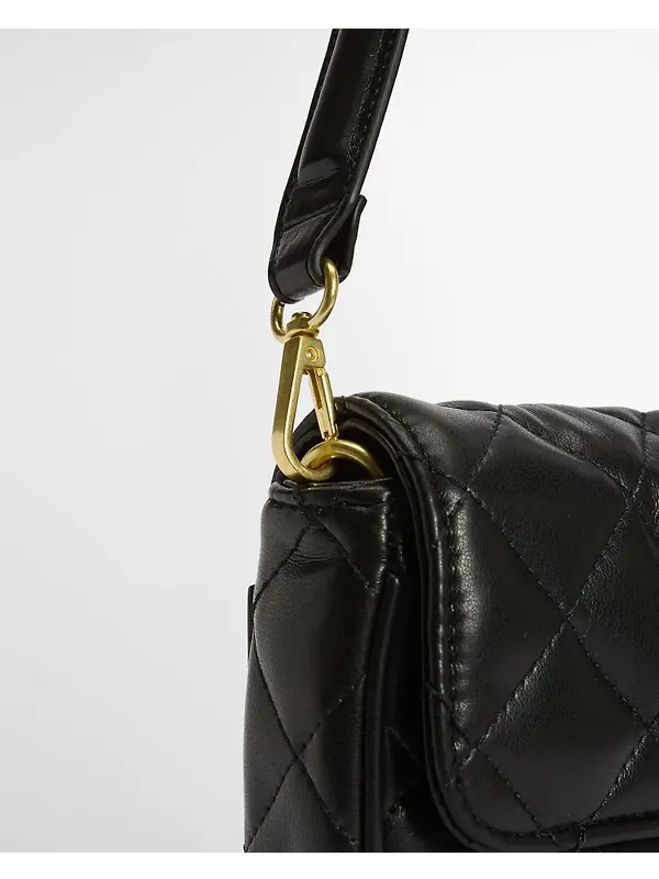 Barbour International Women's Soft Quilt Mini Soho Crossbody Bag - Black Image 7