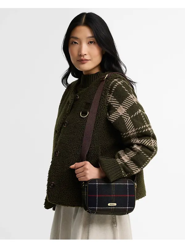 Barbour Women's Contine Tartan Mini Crossbody Bag - Classic Tartan Image 3