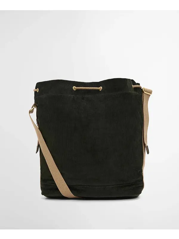 Barbour Women's Mia Waxed Drawstring Tote Bag - Fern Image 4