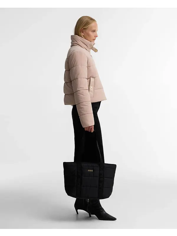 Barbour International Women's Monaco Baffle Quilted Tote Bag - Black Image 2