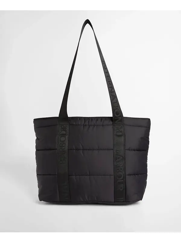 Barbour International Women's Monaco Baffle Quilted Tote Bag - Black Image 4