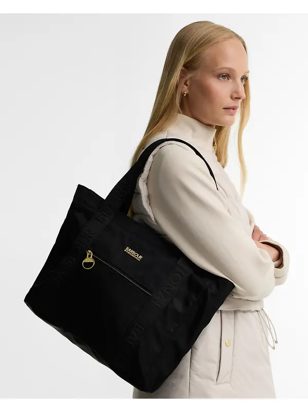 Barbour International Women's Qualify Tote Bag - Black Image 3