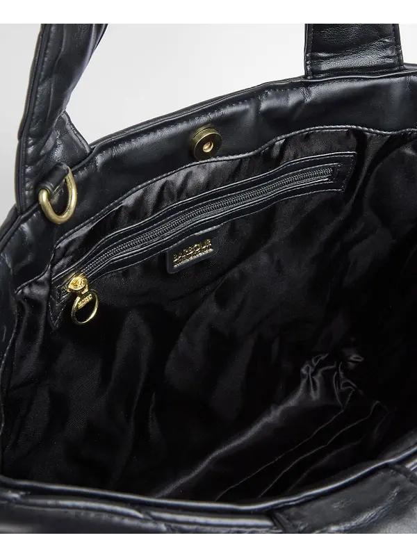 Barbour International Women's Soft Quilted Battersea Tote Bag - Black Image 5