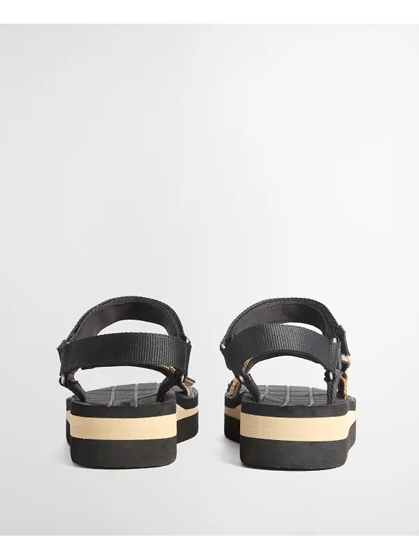 Barbour Women's Mila Sandals - Black/Dress Tartan Image 3