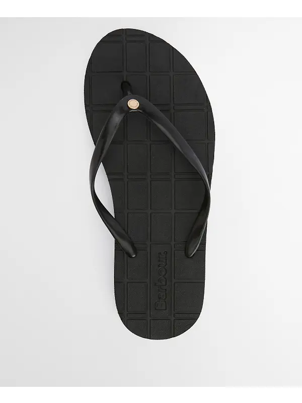 Barbour Women's Tilda Flip Flops - Black Image 6