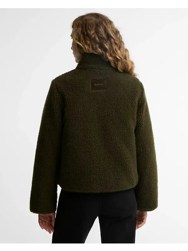 Barbour Women's Elenora Fleece Jacket - Olive Image 4