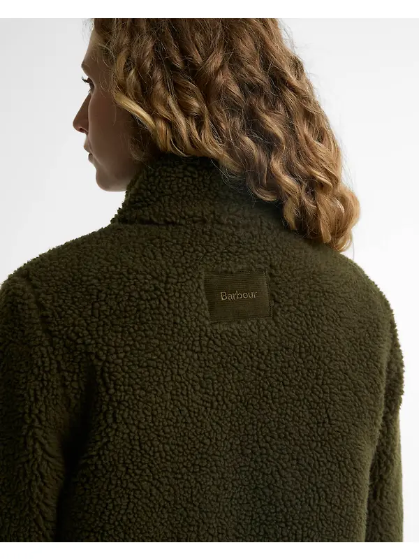 Barbour Women's Elenora Fleece Jacket - Olive Image 6