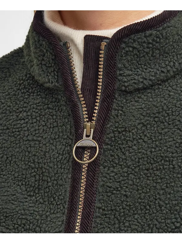 Barbour Women's Laven Fleece Jacket - Sage Image 6