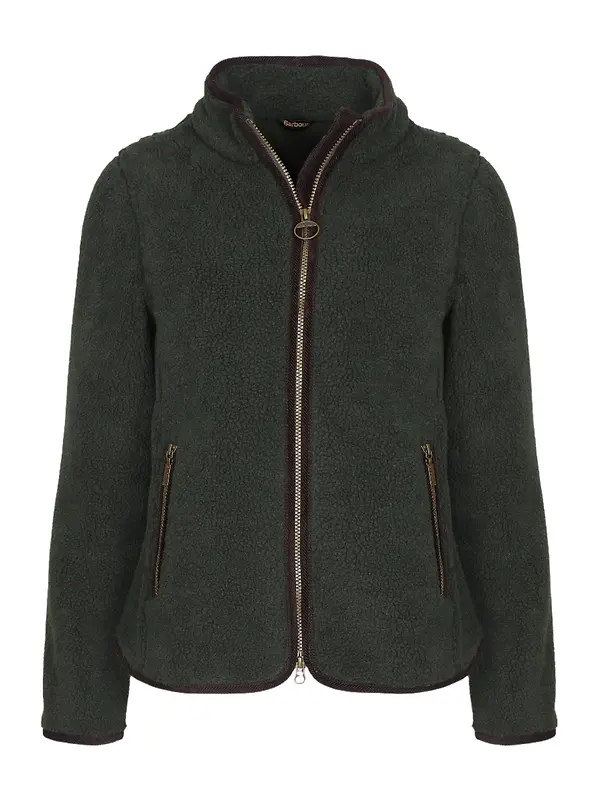 Barbour Women's Laven Fleece Jacket - Sage Image 1