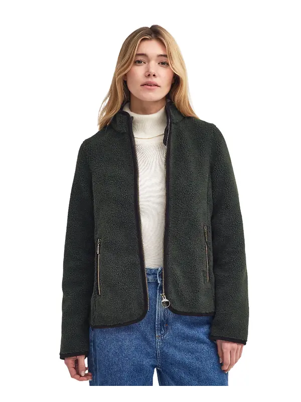 Barbour Women's Laven Fleece Jacket - Sage Image 2