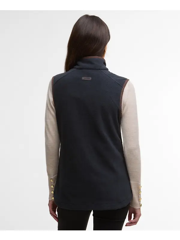 Barbour Women's Country Colton Fleece Gilet - Navy Image 4