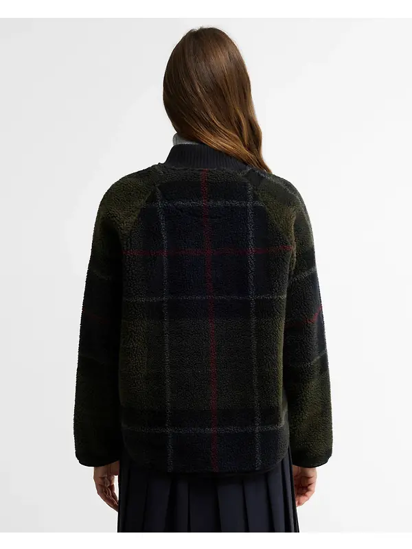 Barbour Women's Kirklees Fleece - Shadow Classic Tartan Image 4