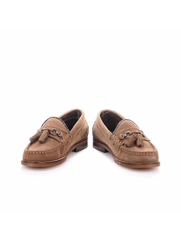 Barbour Women's Jen Loafers - Taupe Suede Image 11
