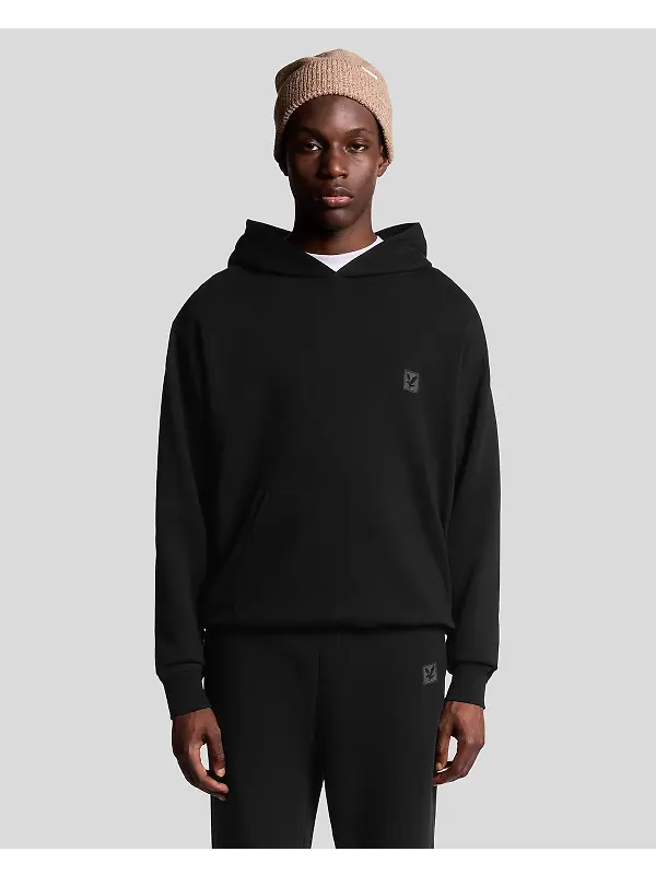 Lyle & Scott Men's Loungewear Pullover Hoodie - Jet Black Image 2