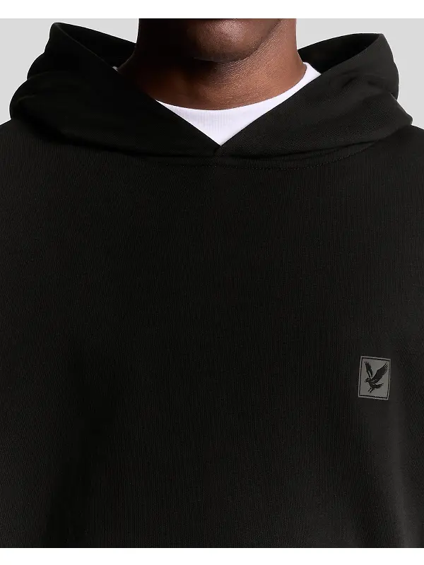 Lyle & Scott Men's Loungewear Pullover Hoodie - Jet Black Image 4