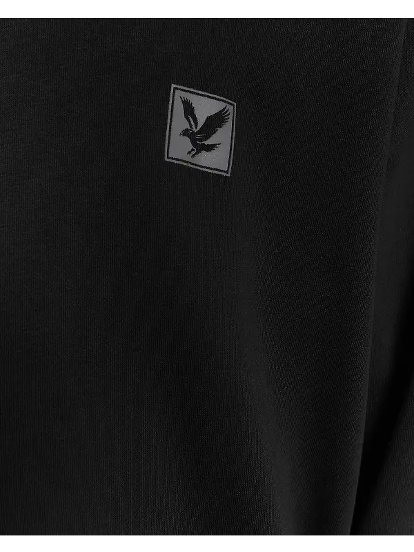 Lyle & Scott Men's Loungewear Pullover Hoodie - Jet Black Image 6