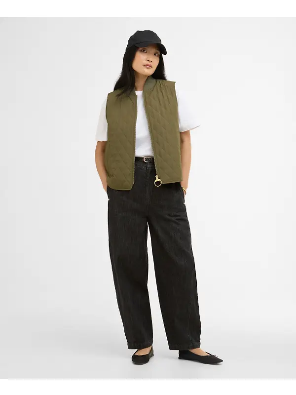 Barbour Women's Roeburn Gilet - Ivy Green/Ancient Image 3