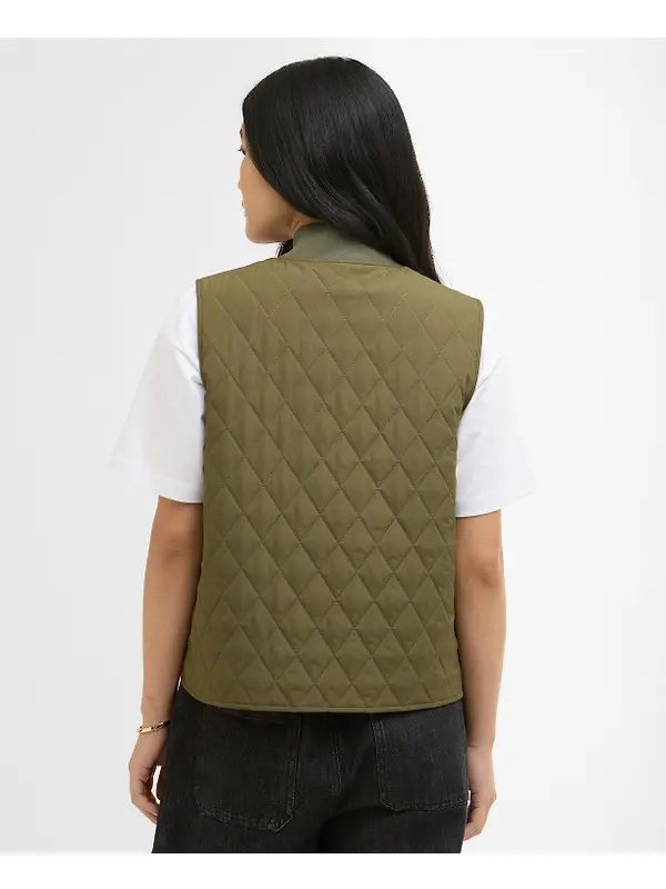 Barbour Women's Roeburn Gilet - Ivy Green/Ancient Image 4