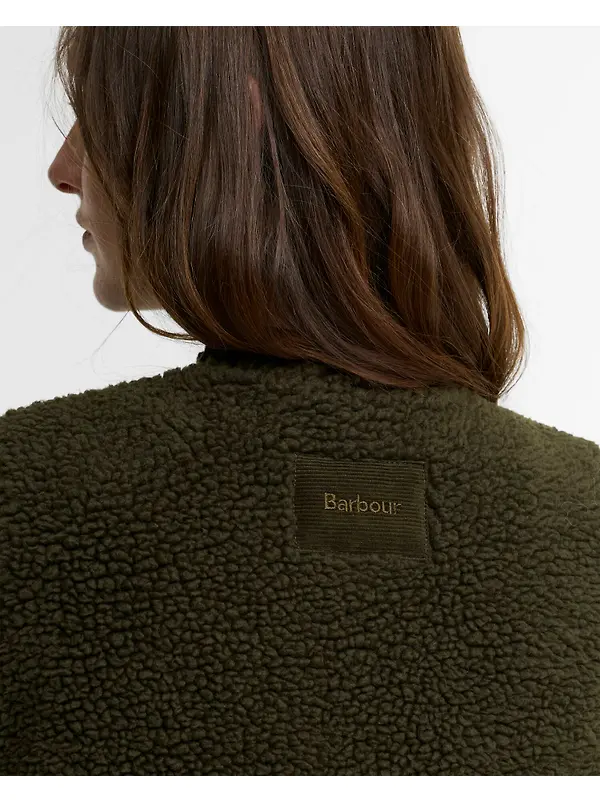 Barbour Women's Bowes Fleece Gilet - Olive Image 6