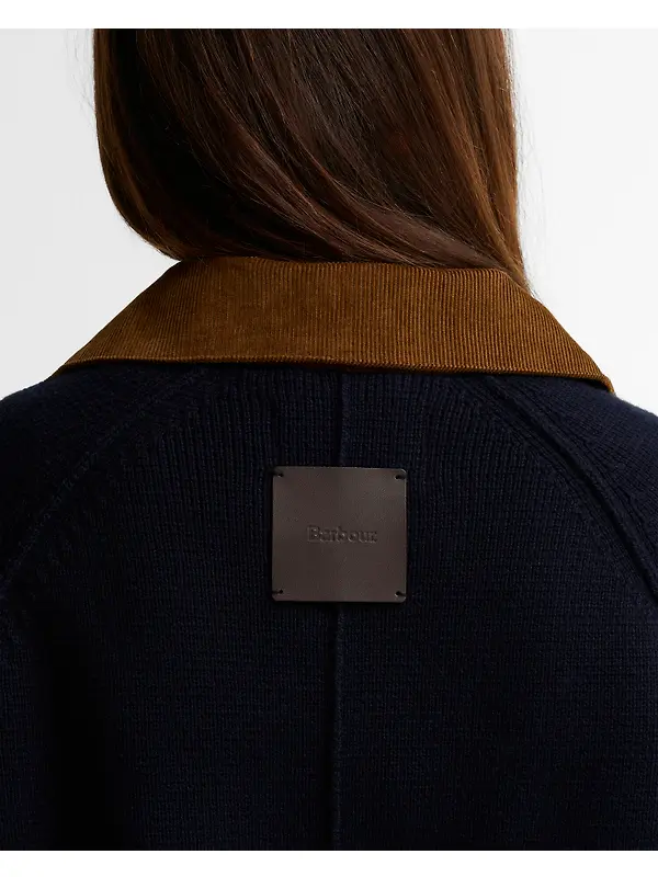 Barbour Women's Alverstone Knitted Jacket - Navy Image 6