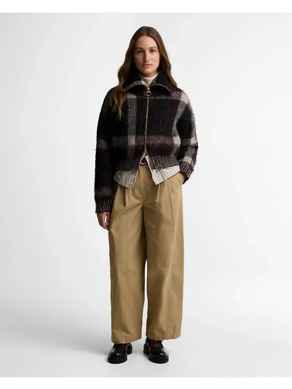 Barbour Women's Carville Zip-Up Cardigan - Multi Image 3