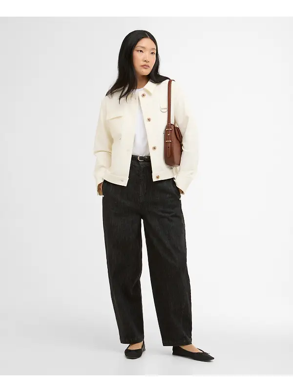 Barbour Women's Kirby Overshirt - Ecru Image 3