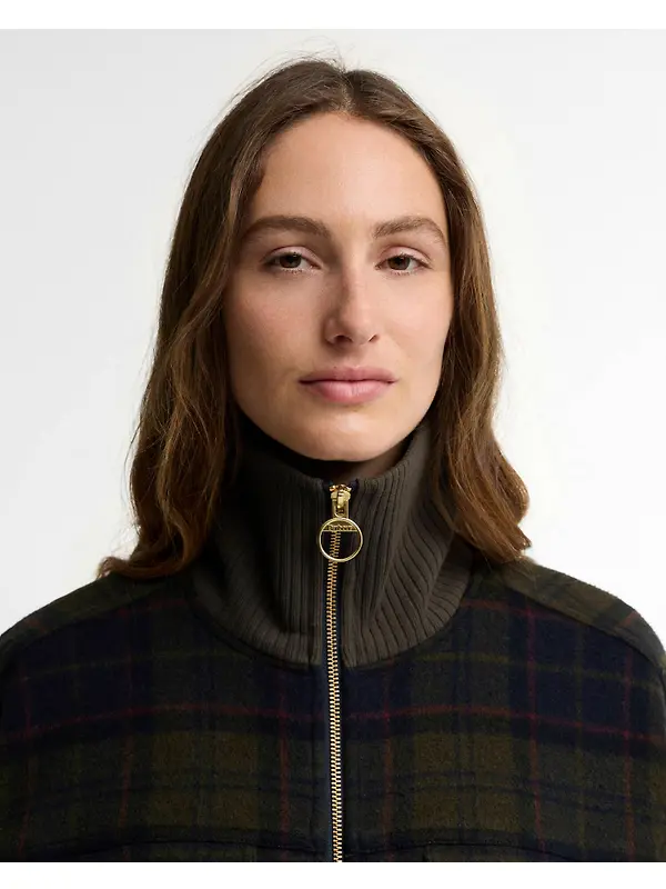 Barbour Women's Ivybridge Overshirt - Shadow Classic Tartan Image 5